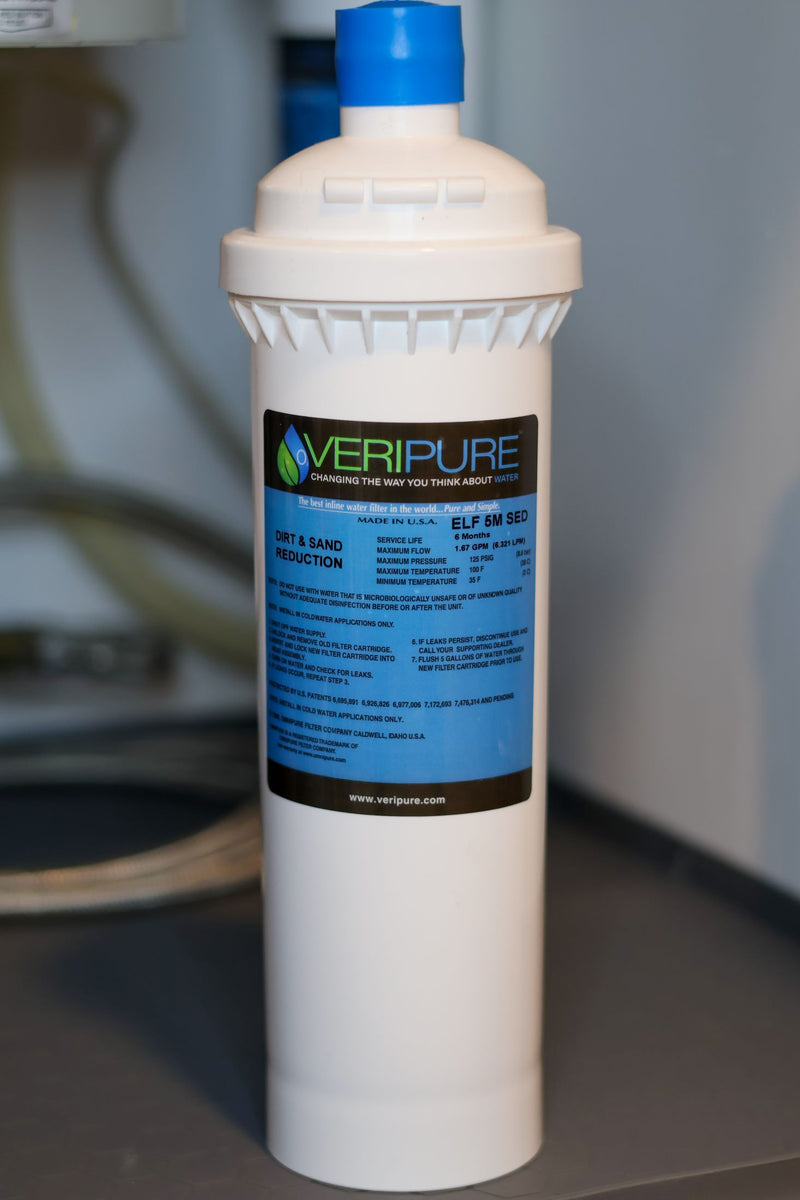 Sed Filter Example VP ELF 5M SED (DIRT AND SAND REDUCTION) SEDIMENT FILTER – VeriPure